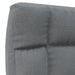 Scaun de podea pliabil, gri deschis, material textil - WALTI WALTI