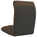 Scaun de podea pliabil, maro, material textil - WALTI WALTI