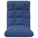 Scaun de podea pliabil, albastru, material textil - WALTI WALTI