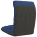 Scaun de podea pliabil, albastru, material textil - WALTI WALTI