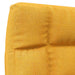 Scaun de podea pliabil, galben muștar, material textil - WALTI WALTI