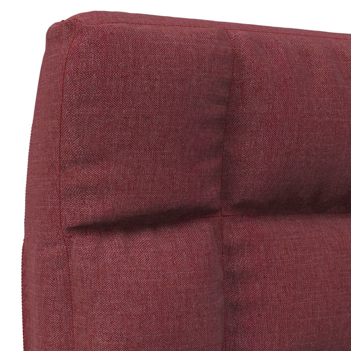 Scaun de podea pliabil, roșu vin, material textil - WALTI WALTI