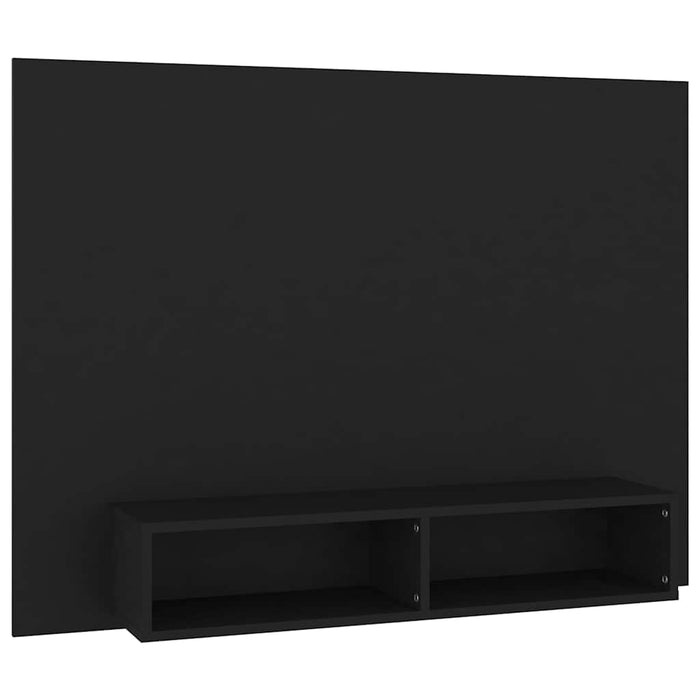 Comodă TV de perete, negru, 120x23,5x90 cm, PAL WALTI