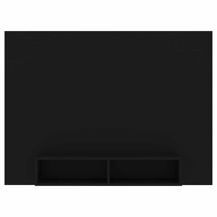 Comodă TV de perete, negru, 135x23,5x90 cm, PAL WALTI
