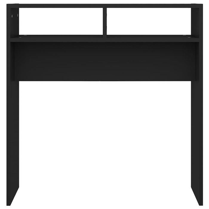Masă consolă, negru, 78x30x80 cm, PAL - WALTI WALTI