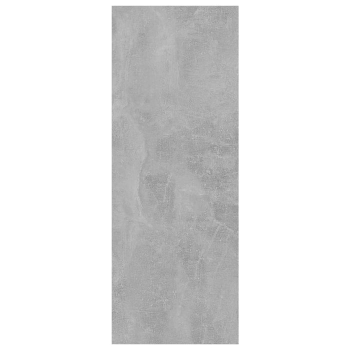 Masă consolă, gri beton, 78x30x80 cm, PAL - WALTI WALTI