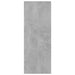 Masă consolă, gri beton, 105x30x80 cm, PAL - WALTI WALTI