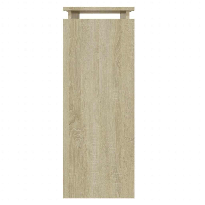 Masă consolă, stejar sonoma, 80x30x80 cm, PAL - WALTI WALTI