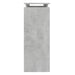 Masă consolă, gri beton, 102x30x80 cm, PAL - WALTI WALTI