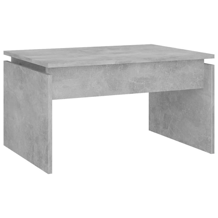 Măsuță de cafea, gri beton, 68x50x38 cm, lemn prelucrat - WALTI WALTI