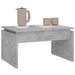 Măsuță de cafea, gri beton, 68x50x38 cm, lemn prelucrat - WALTI WALTI