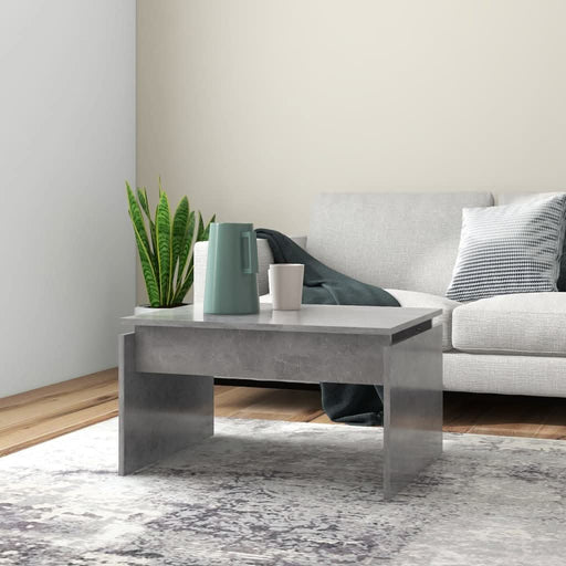 Măsuță de cafea, gri beton, 68x50x38 cm, lemn prelucrat - WALTI WALTI