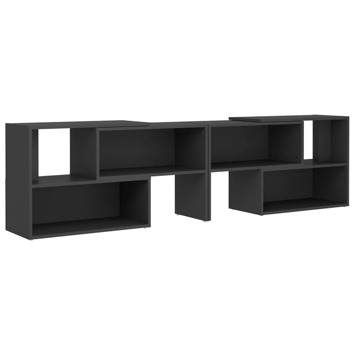 Comodă TV, gri, 149x30x52 cm, PAL WALTI