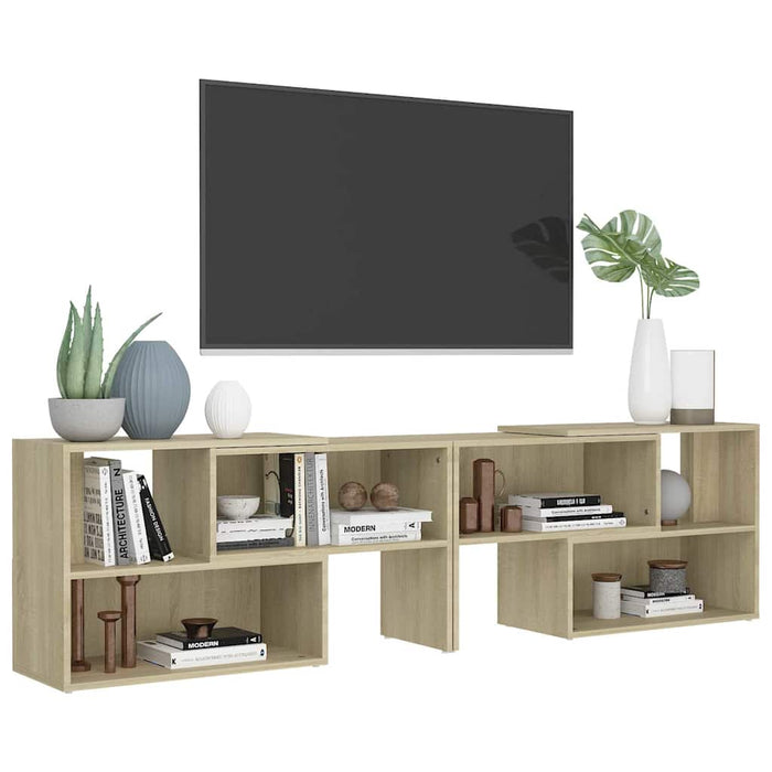 Comodă TV, stejar sonoma, 149x30x52 cm, PAL WALTI