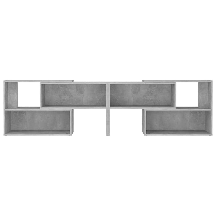 Comodă TV, gri beton, 149x30x52 cm, PAL WALTI