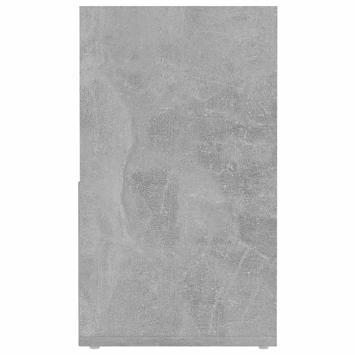 Comodă TV, gri beton, 149x30x52 cm, PAL WALTI