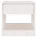Noptiere, 2 buc., alb, 40x31x40 cm, lemn masiv de pin - WALTI WALTI