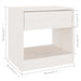 Noptiere, 2 buc., alb, 40x31x40 cm, lemn masiv de pin - WALTI WALTI