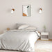 Noptiere, 2 buc., alb, 40x31x40 cm, lemn masiv de pin - WALTI WALTI