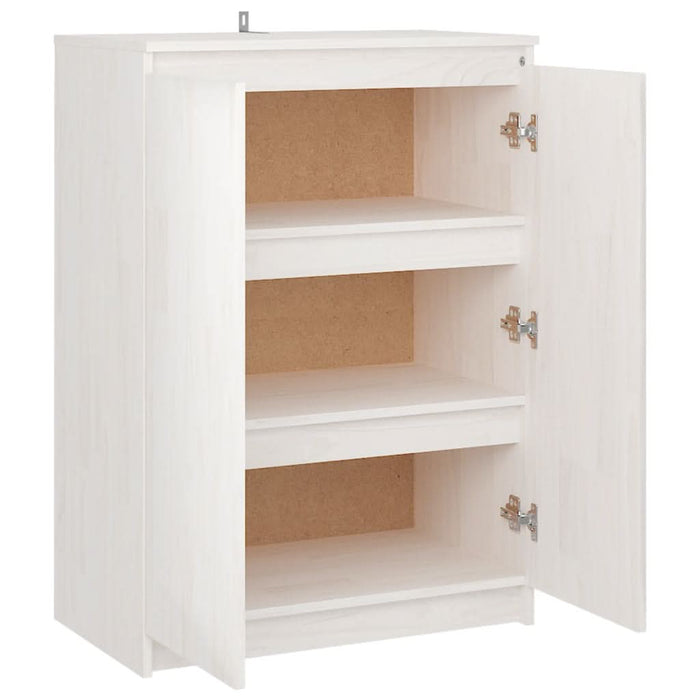 Dulap, alb, 60x36x84 cm, lemn masiv de pin - WALTI WALTI
