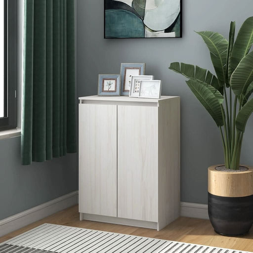 Dulap, alb, 60x36x84 cm, lemn masiv de pin - WALTI WALTI