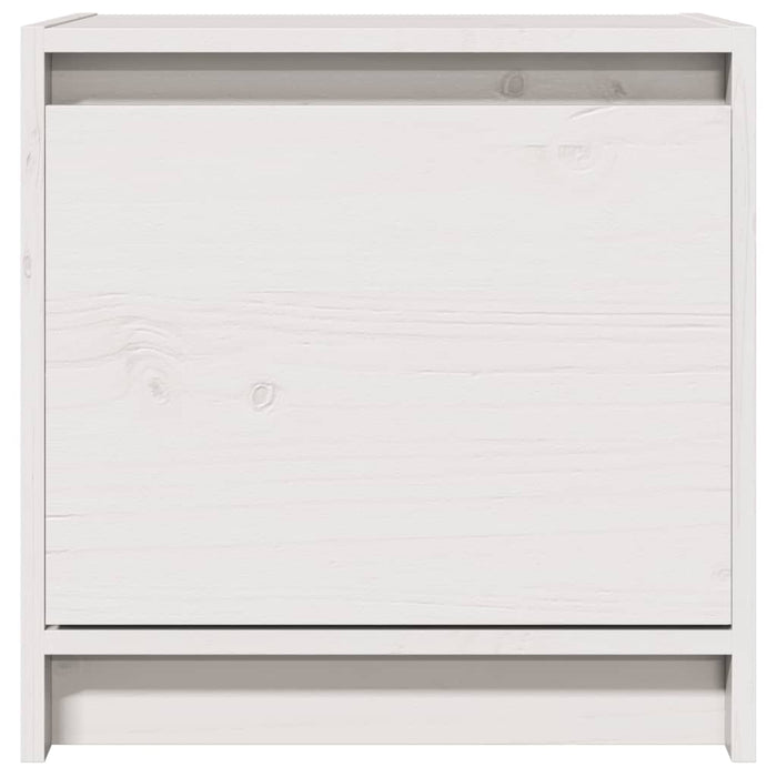 Noptiere, 2 buc., alb, 40x30,5x40 cm, lemn masiv de pin - WALTI WALTI