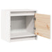 Noptiere, 2 buc., alb, 40x30,5x40 cm, lemn masiv de pin - WALTI WALTI