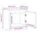 Noptiere, 2 buc., alb, 40x30,5x40 cm, lemn masiv de pin - WALTI WALTI