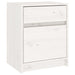 Noptiere, 2 buc., alb, 40x31x50 cm, lemn masiv de pin - WALTI WALTI