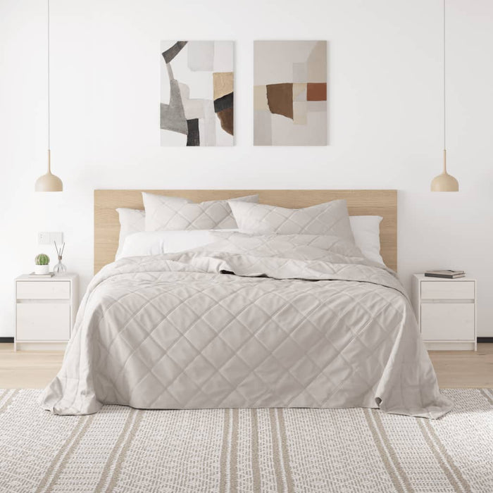 Noptiere, 2 buc., alb, 40x31x50 cm, lemn masiv de pin - WALTI WALTI
