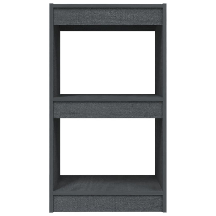 Bibliotecă, gri, 40x30x71,5 cm, lemn masiv de pin - WALTI WALTI