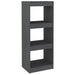 Bibliotecă/Separator cameră gri 40x30x103,5 cm lemn masiv pin - WALTI WALTI