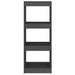 Bibliotecă/Separator cameră gri 40x30x103,5 cm lemn masiv pin - WALTI WALTI
