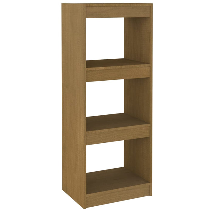 Bibliotecă/Separator cameră maro miere 40x30x103,5 cm lemn pin - WALTI WALTI
