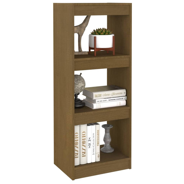 Bibliotecă/Separator cameră maro miere 40x30x103,5 cm lemn pin - WALTI WALTI