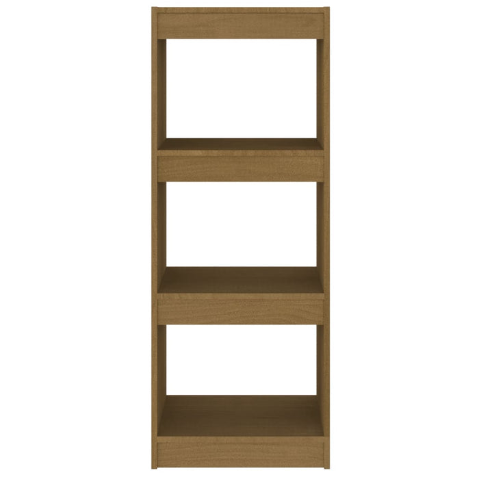 Bibliotecă/Separator cameră maro miere 40x30x103,5 cm lemn pin - WALTI WALTI