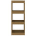 Bibliotecă/Separator cameră maro miere 40x30x103,5 cm lemn pin - WALTI WALTI