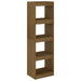 Bibliotecă/Separator cameră, maro miere 40x30x135,5 cm lemn pin - WALTI WALTI