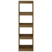 Bibliotecă/Separator cameră, maro miere 40x30x135,5 cm lemn pin - WALTI WALTI