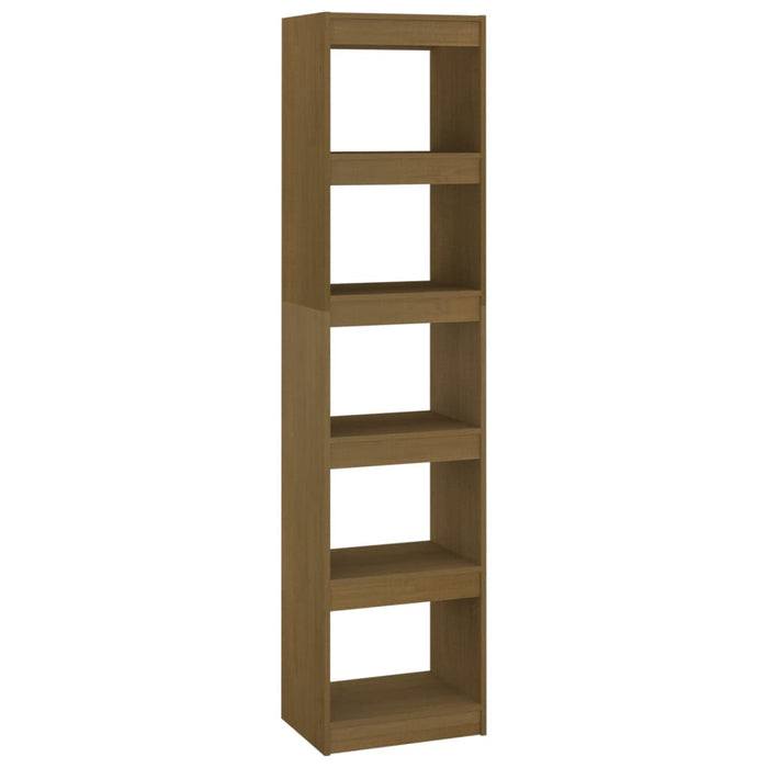 Bibliotecă/Separator cameră maro miere 40x30x167,5 cm lemn pin - WALTI WALTI
