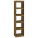 Bibliotecă/Separator cameră maro miere 40x30x167,5 cm lemn pin - WALTI WALTI