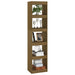 Bibliotecă/Separator cameră maro miere 40x30x167,5 cm lemn pin - WALTI WALTI