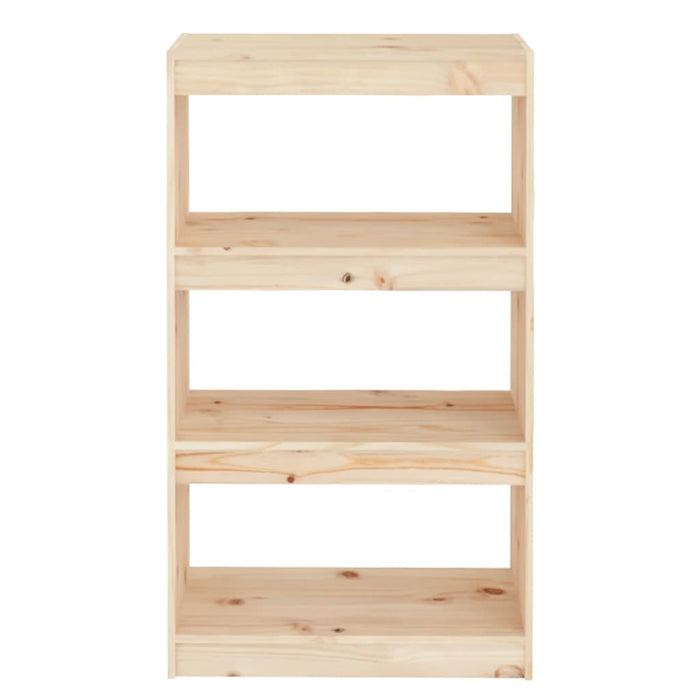 Bibliotecă/Separator cameră, 60x30x103,5 cm, lemn masiv de pin WALTI