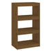 Bibliotecă/Separator cameră, maro miere 60x30x103,5 cm lemn pin - WALTI WALTI