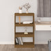 Bibliotecă/Separator cameră, maro miere 60x30x103,5 cm lemn pin - WALTI WALTI