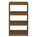 Bibliotecă/Separator cameră, maro miere 60x30x103,5 cm lemn pin - WALTI WALTI