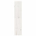 Bibliotecă/Separator cameră alb 60x30x135,5 cm lemn masiv pin - WALTI WALTI