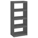 Bibliotecă/Separator cameră gri, 60x30x135,5 cm, lemn masiv pin - WALTI WALTI