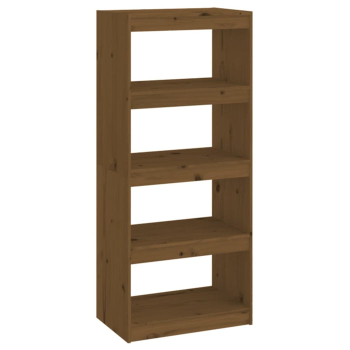 Bibliotecă/Separator cameră maro miere 60x30x135,5 cm lemn pin - WALTI WALTI
