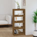 Bibliotecă/Separator cameră maro miere 60x30x135,5 cm lemn pin - WALTI WALTI